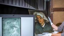 Hidden self-portrait of Vincent Van Gogh discovered by X-ray in Scotland