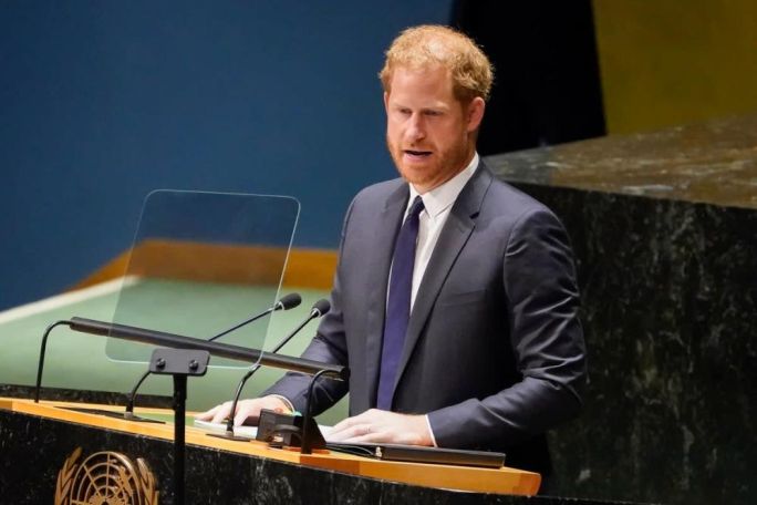 Prince Harry warns of 'global assault on freedom'