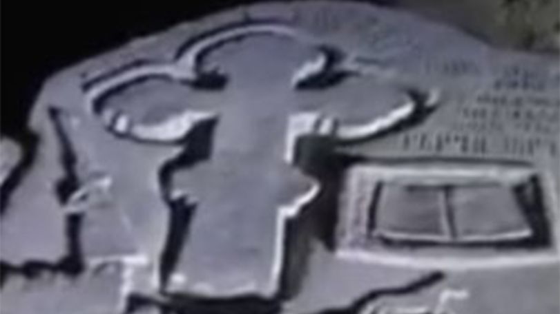 Azerbaijanis displaced khachkar installed on road to Berdzor – Monument Watch