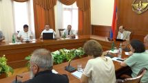 Artsakh's state minister chairs cultural heritage council meeting
