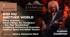 Brian May will visit Armenia for first time to rock at STARMUS VI festival