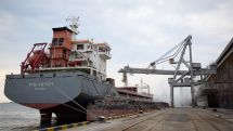 First grain ship leaves Ukraine under Russia deal