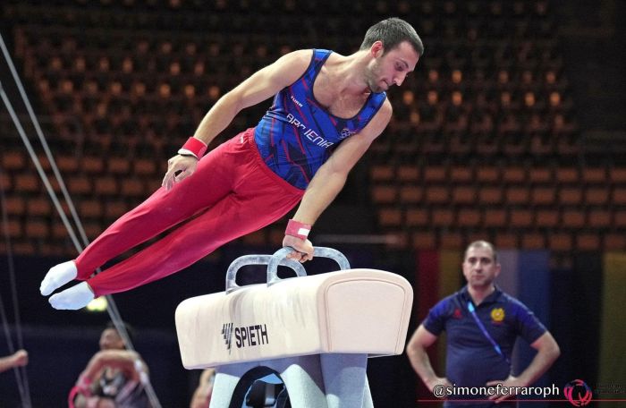 Чемпионат Европы по гимнастике: 4 представителя Армении вышли в финал