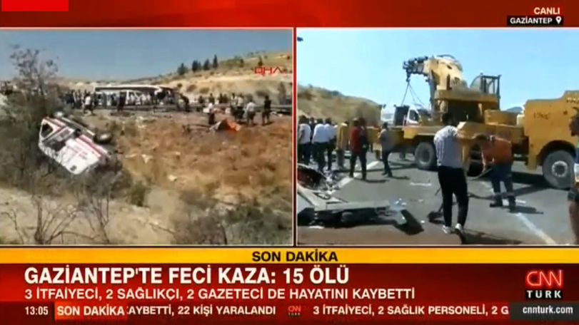 Крупное ДТП в Турции: погибли 16 человек