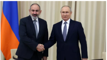 Putin to hold phone call with Pashinyan on Monday
