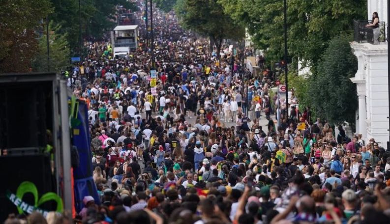 Young man stabbed to death at London carnival