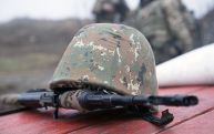 Вследствие выстрела ВС Азербайджана погиб армянский военный