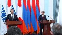 Президент Армении обсудил с главой ОБСЕ карабахскую проблему и вопросы соблюдения режима перемирия