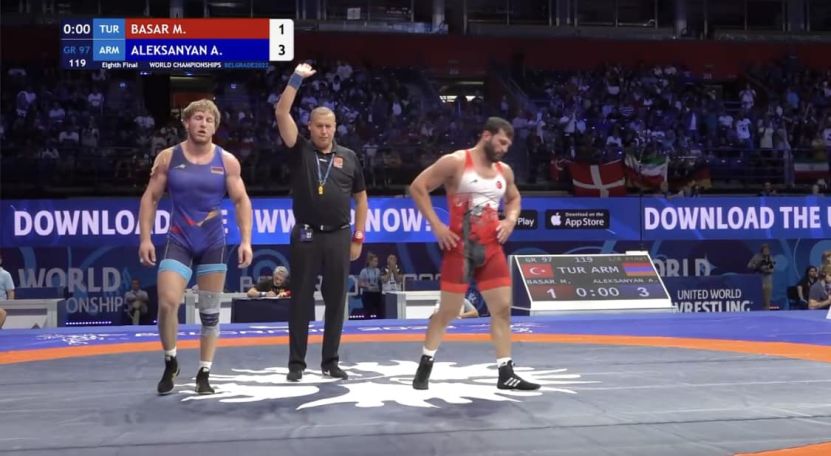Արթուր Ալեքսանյանը հաղթել է թուրք մրցակցին