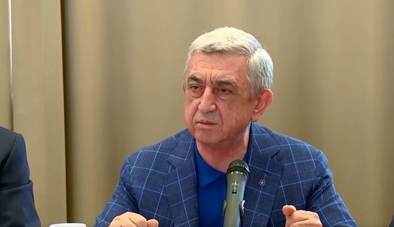 Серж Саргсян: В скольких километрах от Джермука находятся азербайджанцы? Разве это не позор?