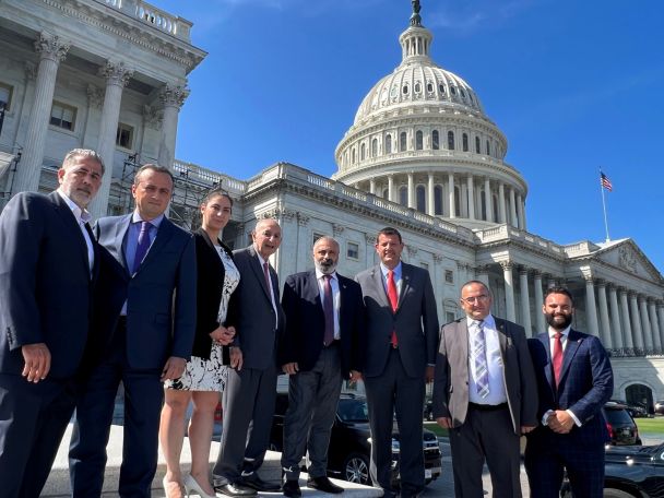 Artsakh FM meets with U.S. lawmakers