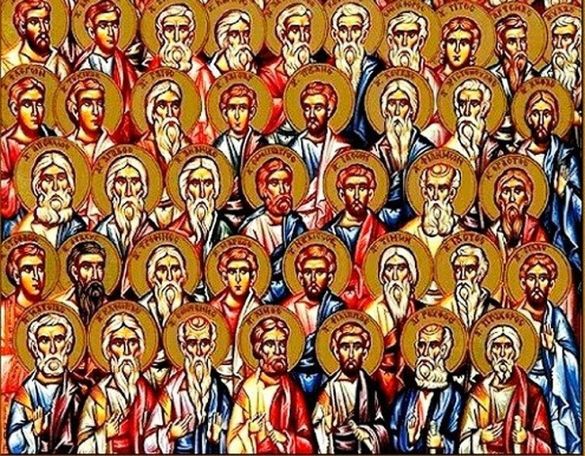 Քրիստոսի 72 աշակերտների հիշատակության օրն է