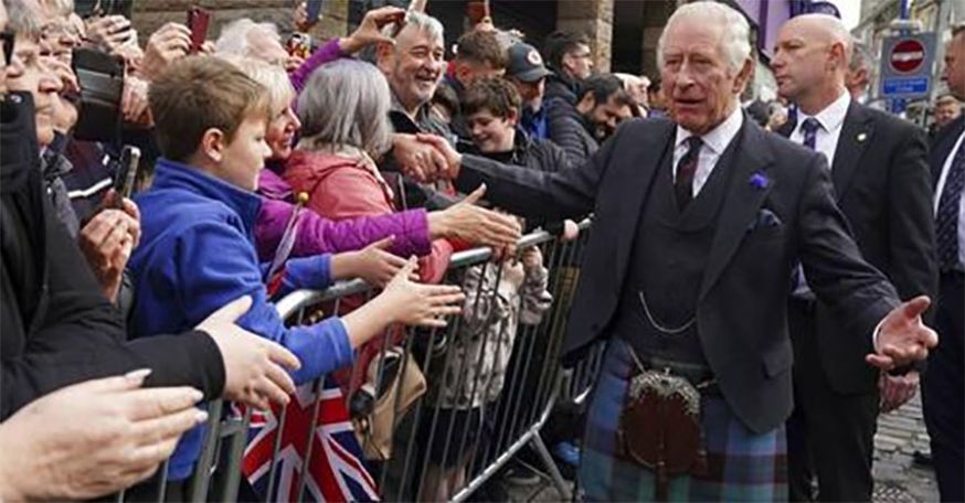 King Charles III visits Scotland