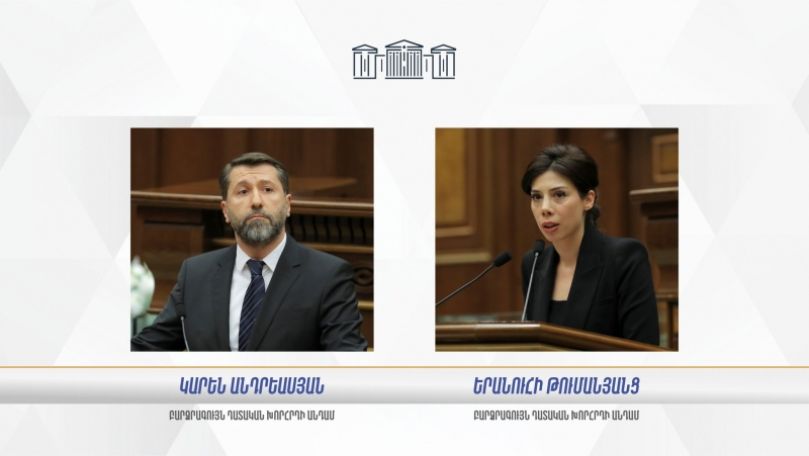 Armenian parliament elects two new SJC members