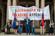 Hundreds participate in march for Armenians in Sydney