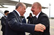 Алиев и Эрдоган приняли участие в открытии нового аэропорта в оккупированном Ковсакане