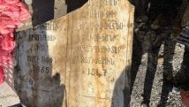 Armenian tombstone found in Turkey's Trabzon