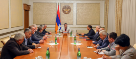 Artsakh president chairs enlarged working consultation