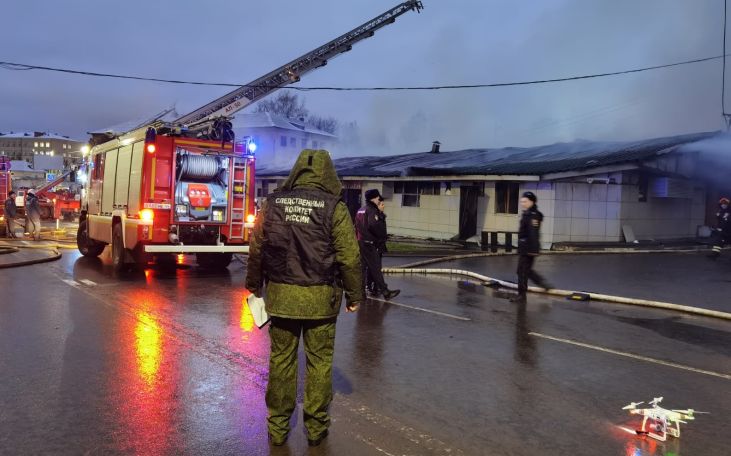 15 people killed in Russian cafe blaze