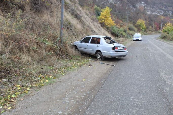 Ասկերանի շրջանի Շոշ համայնքում վթարից ուղևոր է մահացել