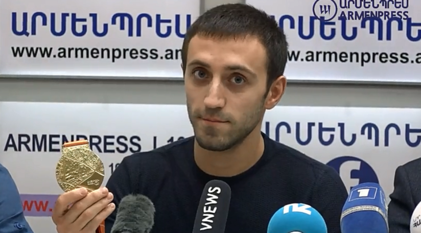 Артур Давтян: Буду стремиться завоевать золотую медаль Олимпийских игр
