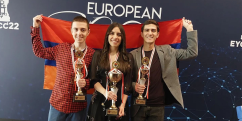 Armenian team wins 4 medals at European Youth Chess Championship