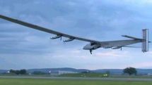 Solar plane makes inaugural flight