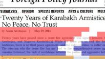 Twenty Years of Karabakh Armistice: No Peace, No Trust