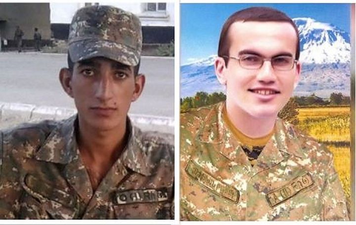Участники Апрельской войны 2016 года Кярам Слоян и Андраник Зограбян посмертно удостоены звания «Герой Арцаха»