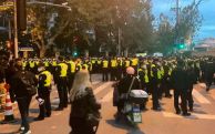 Антиправительственные протесты в Шанхае: полиция продолжает массовые задержания
