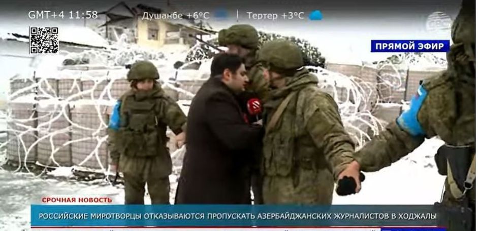 Командующий РМК Андрей Волков – азербайджанским журналистам: «Я тоже все читаю, все вижу, это ведет к дискредитации»