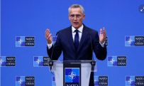 NATO chief defends military support for Ukraine as 'fastest way to peace'