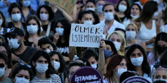 334 women killed by men in Turkey in 2022
