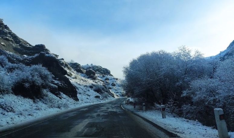 Drivers in Armenia urged to use exclusively winter tyres