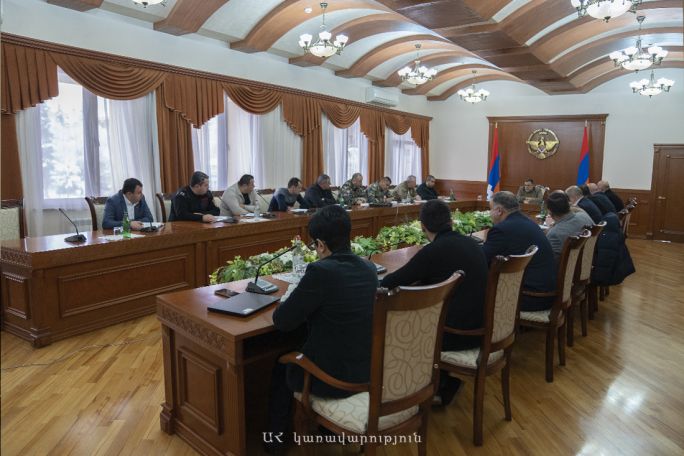 Արցախում օպերատիվ շտաբի նիստում քննարկվել են կտրոնային համակարգի ներդրման մեխանիզմները