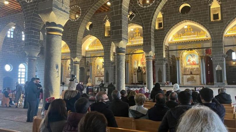 Դիարբեքիրի Սուրբ Կիրակոս եկեղեցում 8 տարվա դադարից հետո սուրբծննդյան պատարագ է մատուցվել