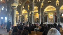 Christmas mass held in Turkey's Armenian church
