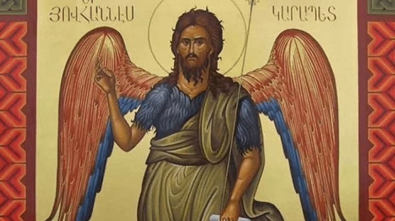 Ս. Հովհաննես Կարապետի ծննդյան տոնն է
