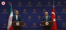 Անկարայում հանդիպել են Իրանի և Թուրքիայի արտգործնախարարները