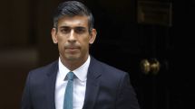 UK's Sunak fined for failing to wear seatbelt