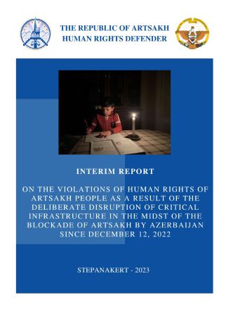 Artsakh ombudsman releases report on human rights violations by Azerbaijan