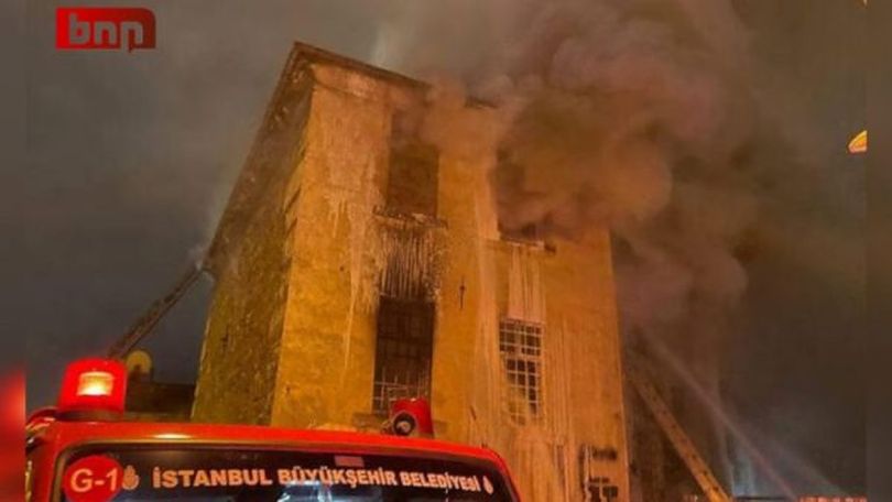 Two dead after fire breaks out at Armenian church in Istanbul