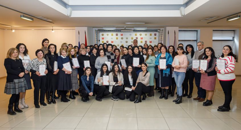 ՀՀ տարբեր մարզերի ռուսերենի ուսուցիչները մասնակցել են վերապատրաստման դասընթացի