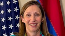 Incoming U.S. envoy to Moscow meets Russian counterpart in Washington