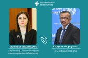 Анаит Аванесян и генеральный директор ВОЗ обсудили ситуацию в Арцахе