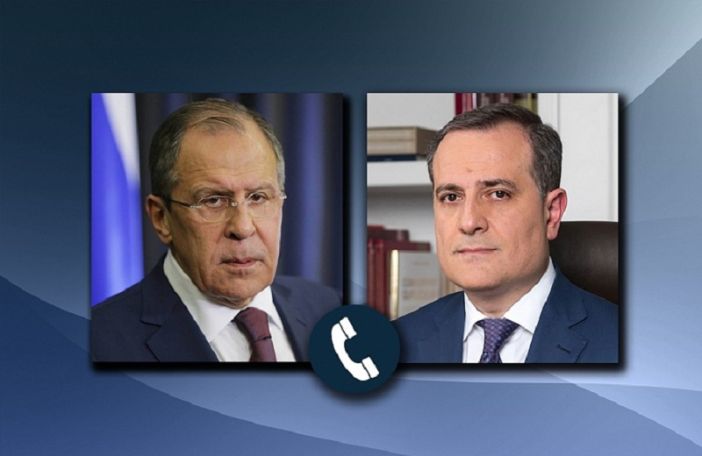 Russian, Azeri FMs discuss situation around Lachin corridor