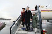 Armenia's Pashinyan off to Kazakhstan with spouse