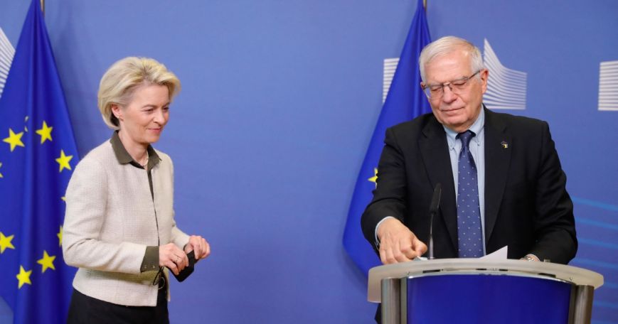 EU leaders visit Kyiv, pledge support for Ukrainian people