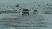 Drivers warned over snow and ice in Armenia