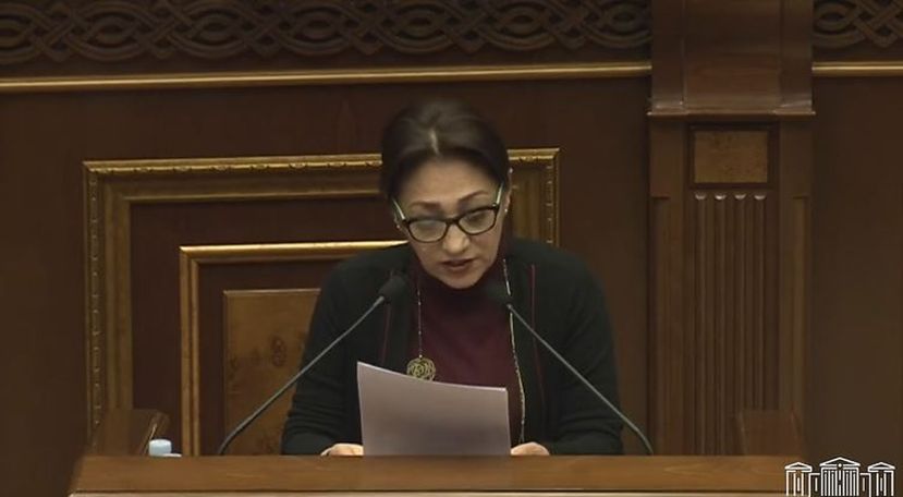 Лилит Галстян: Фракция «Армения» НС выступит с ходатайством о создании Комиссии по вопросам депутатской этики